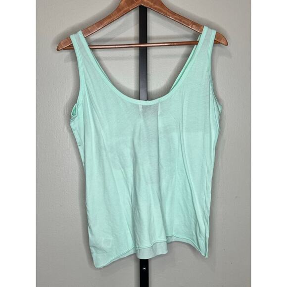 Wildfox Lyla “Drink Coke” Sleeveless Graphic Tank Top Soothing Sea Womens's M - Picture 5 of 7